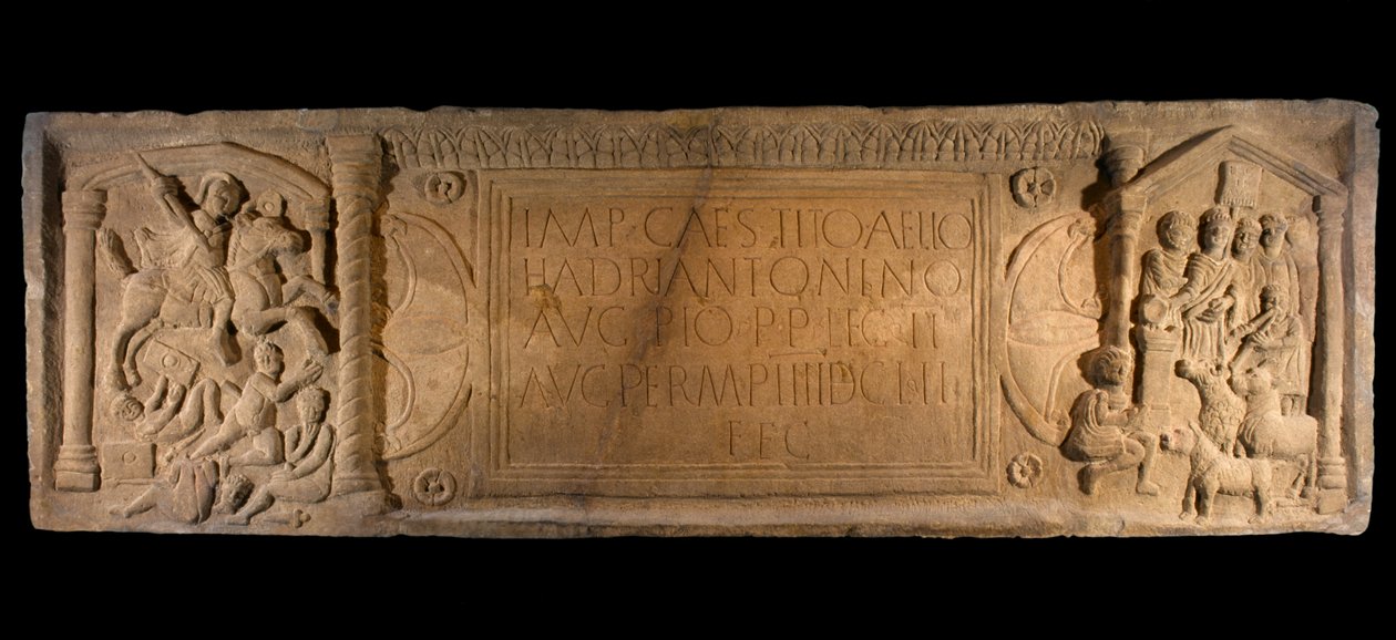 La Plaque de Bridgeness, détail d