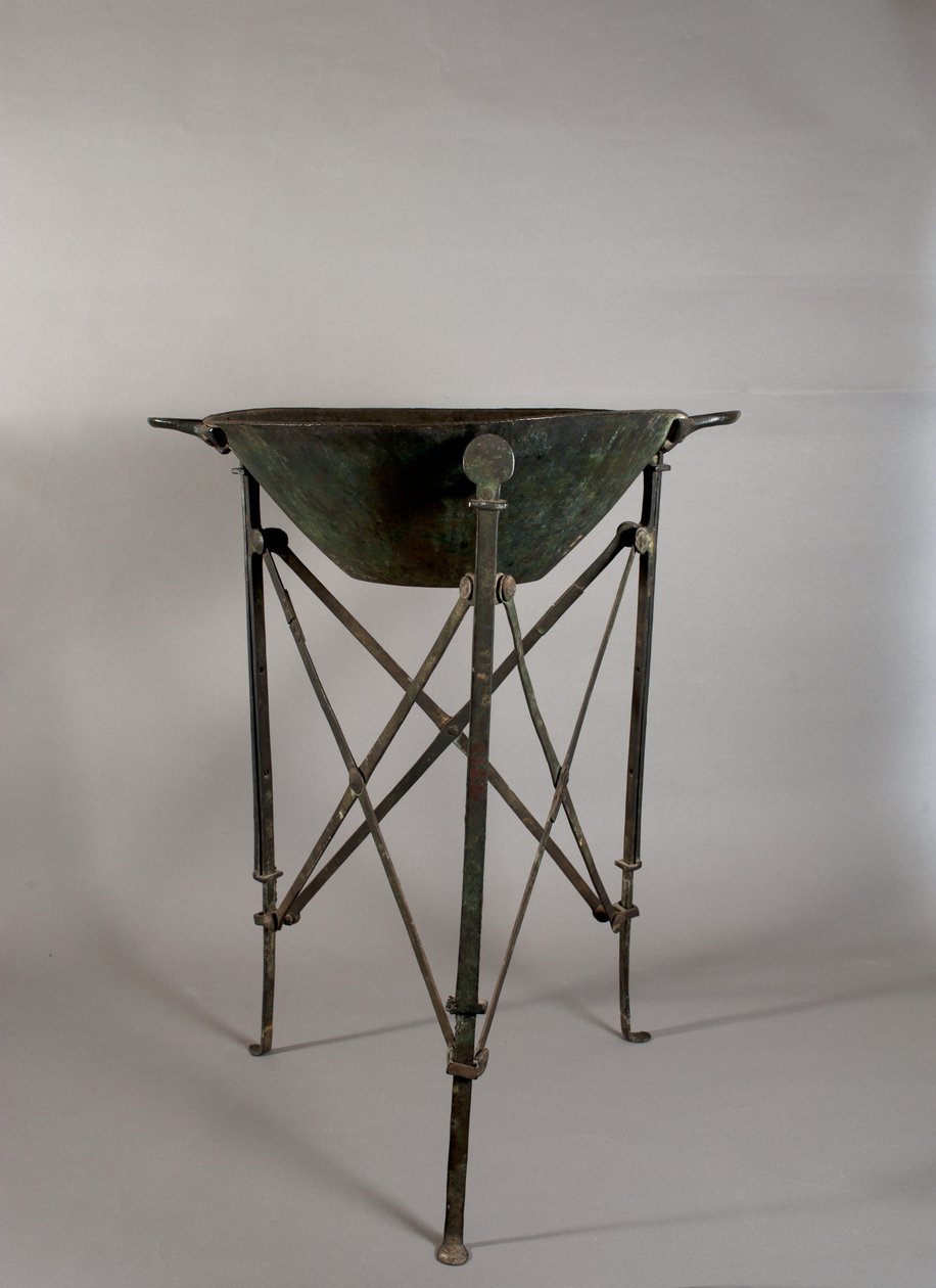 Trépied avec bassin (bronze) - Roman