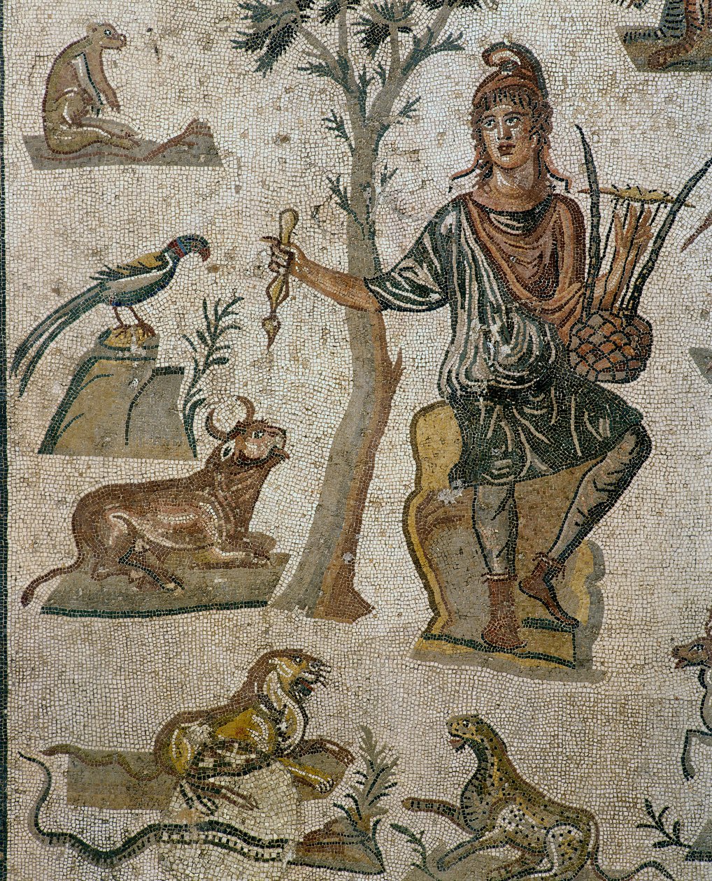 Orphée entouré d