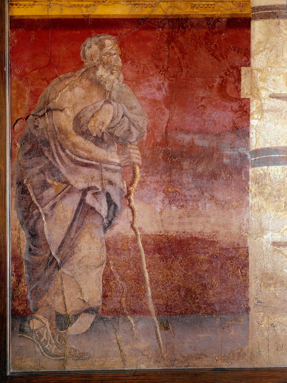 Un philosophe, (détail) - Roman