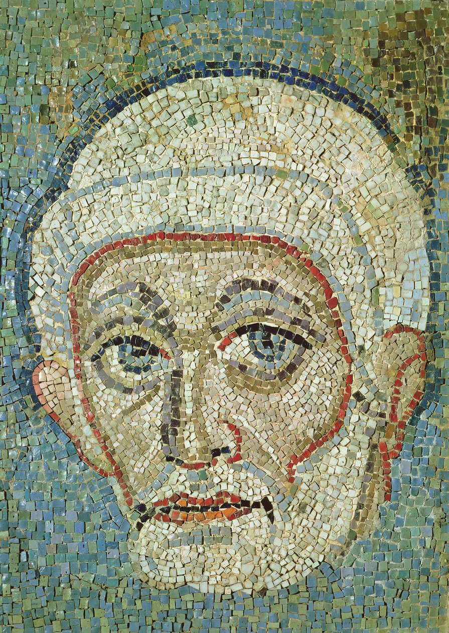 Tête (mosaïque) - Roman