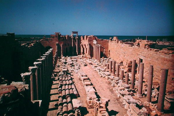 Leptis Magna, Labdah - Roman
