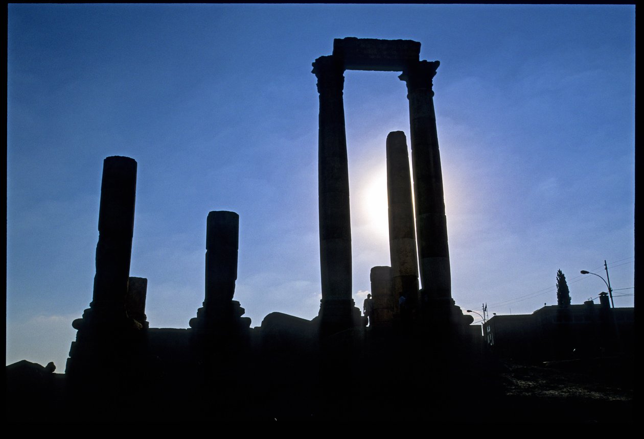 Ruines romaines, Amman, Jordanie, Moyen-Orient - Roman