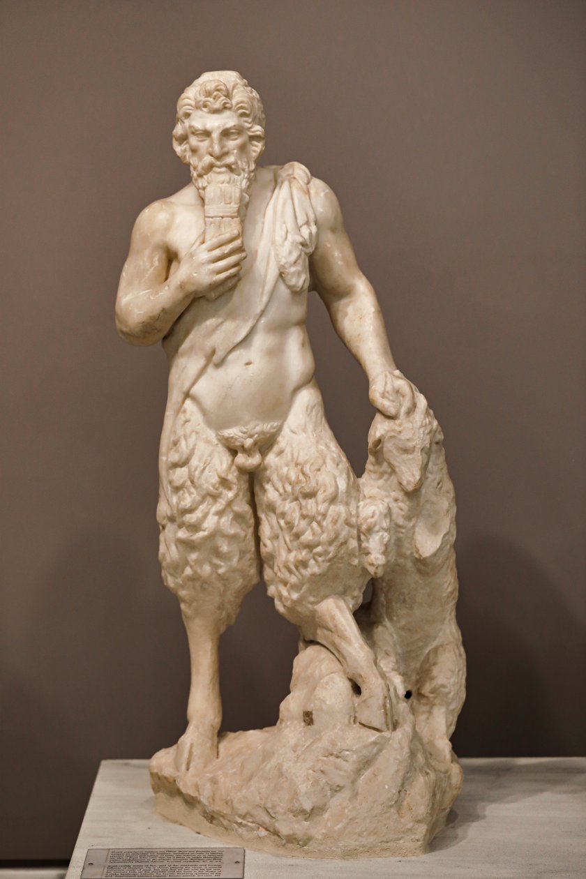 Statue du dieu Pan, 2e siècle - Roman