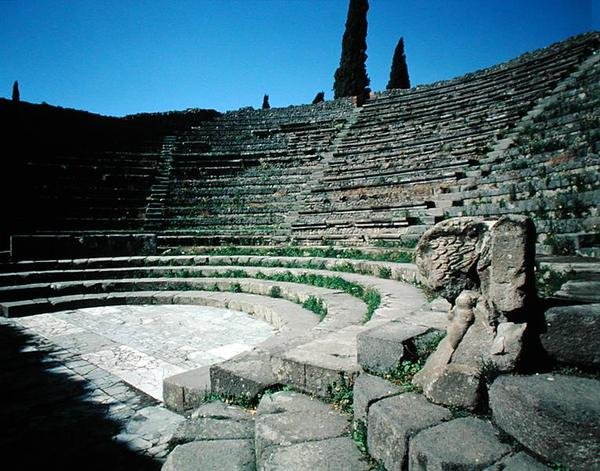 Vue du Teatro Piccolo - Roman