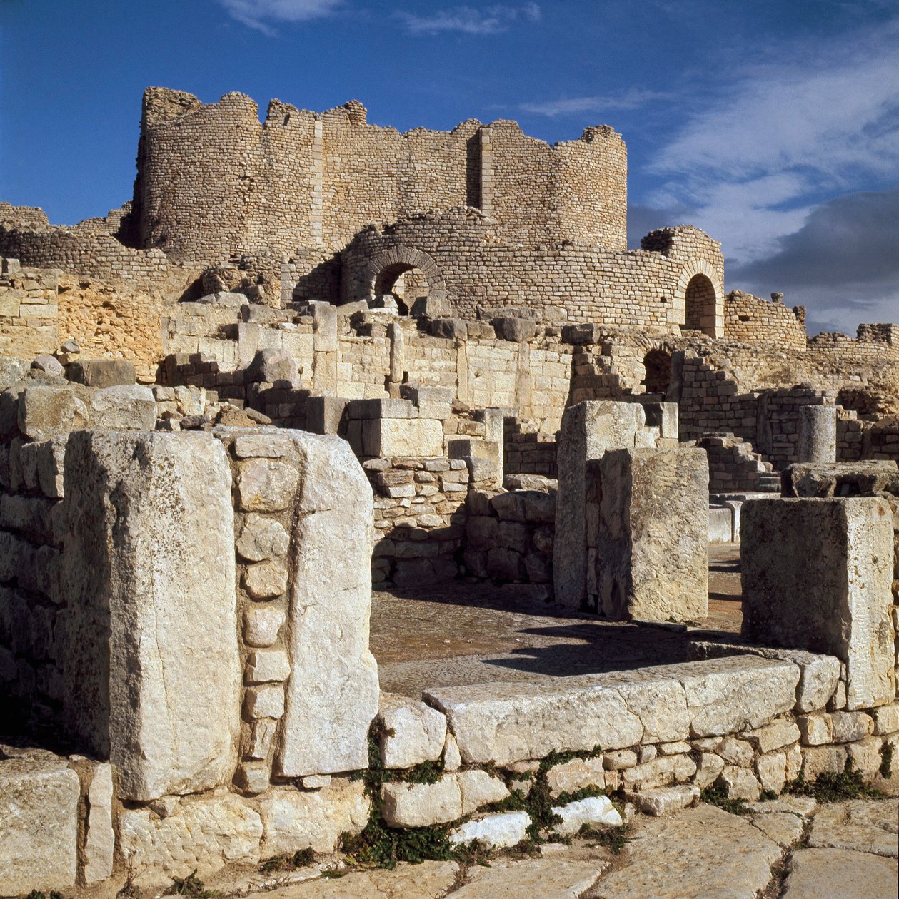 Vue des thermes liciniens - Roman