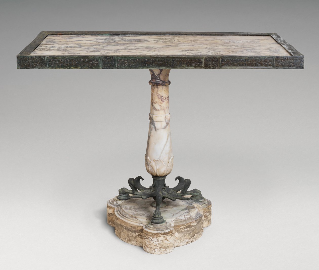 Table en marbre et bronze - Roman Imperial Period