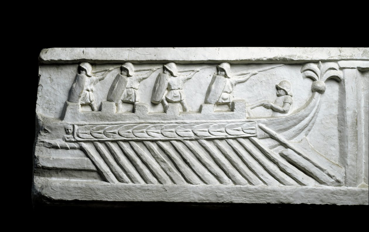 Un navire de guerre - Roman Roman