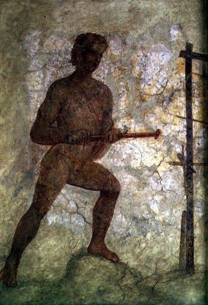 Figure masculine nue - Roman Roman