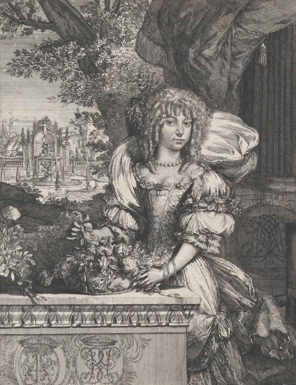 Portrait de Mary Stuart - Romeyn de Hooghe