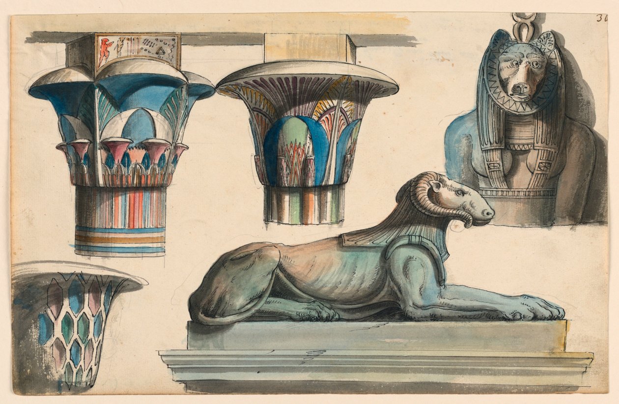 Antiquités égyptiennes - Romolo Achille Liverani