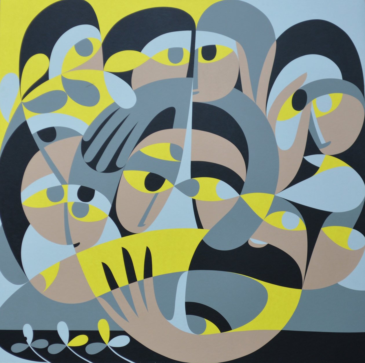 Présence III, 1987 - Ron Waddams