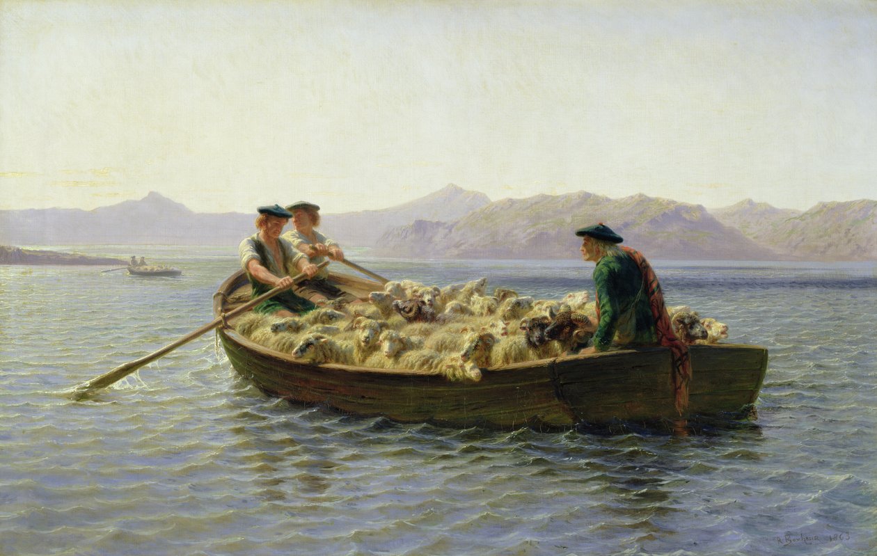 Barque, 1863 - Rosa Bonheur