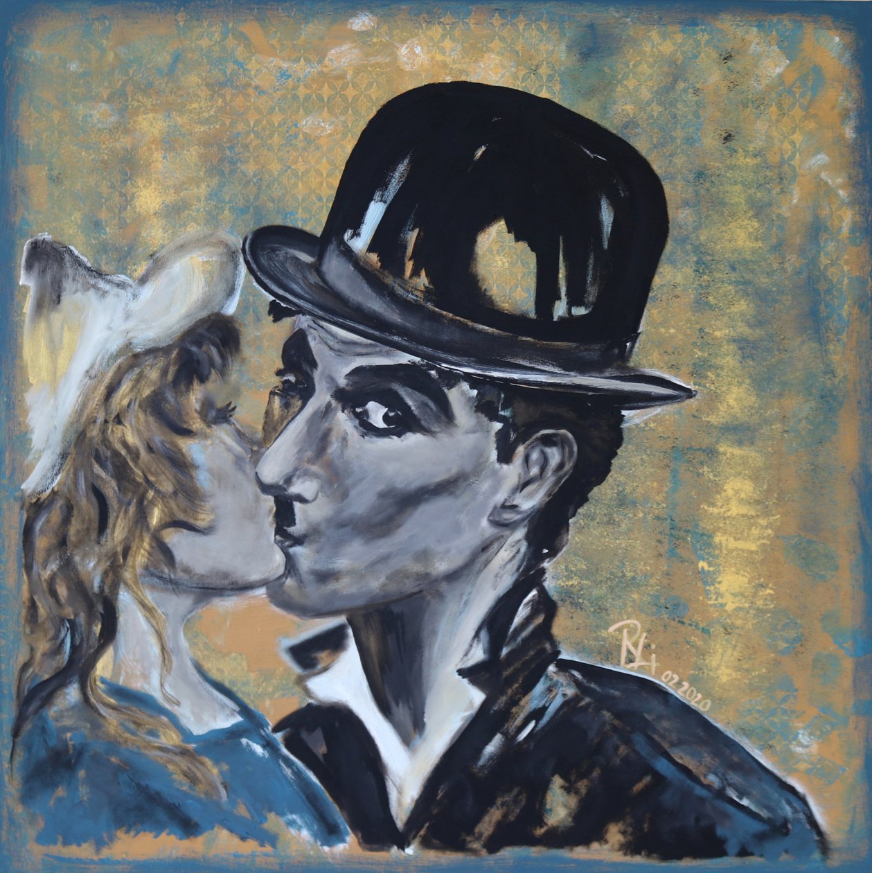 Charlie Chaplin - Der Kuss - RosaLi