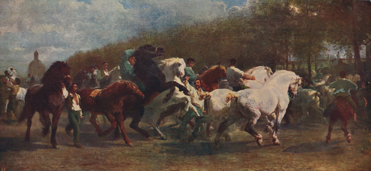 La Foire aux chevaux, 1855, vers 1915 - Rosa Bonheur