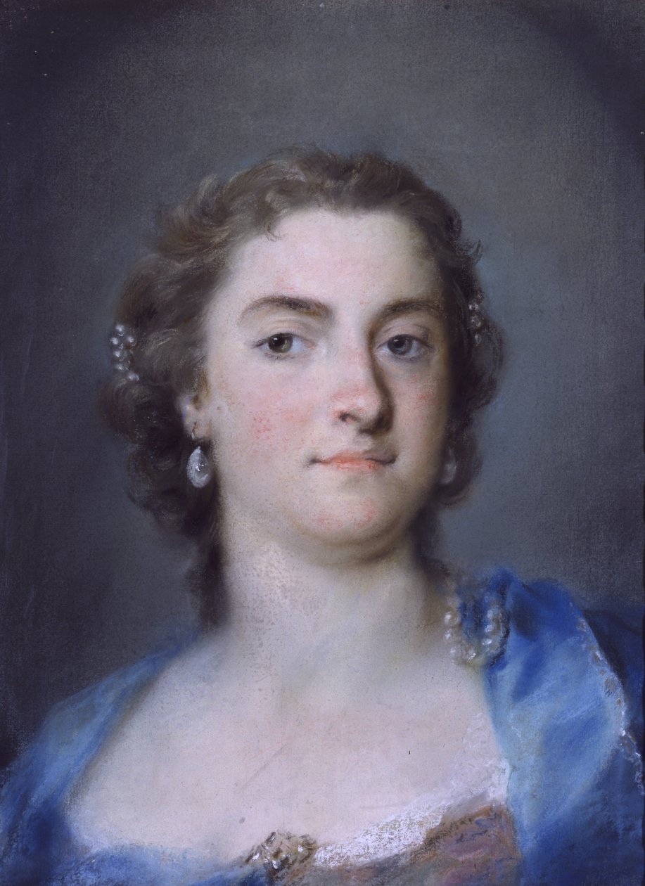 Portrait de Faustina Bordoni Hasse - Rosalba Carriera