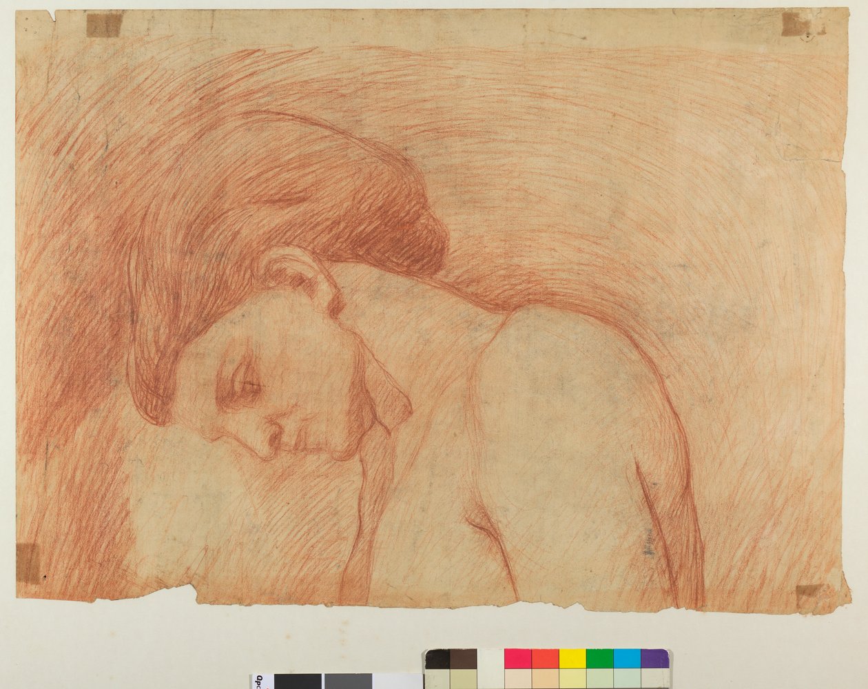 Portrait de sa femme, vers 1918 - Rubaldo Merello