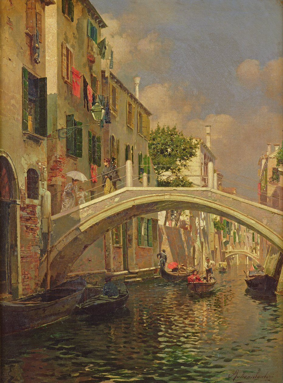 Ponte Ognissanti, San Trovaso, Venise - Rubens Santoro