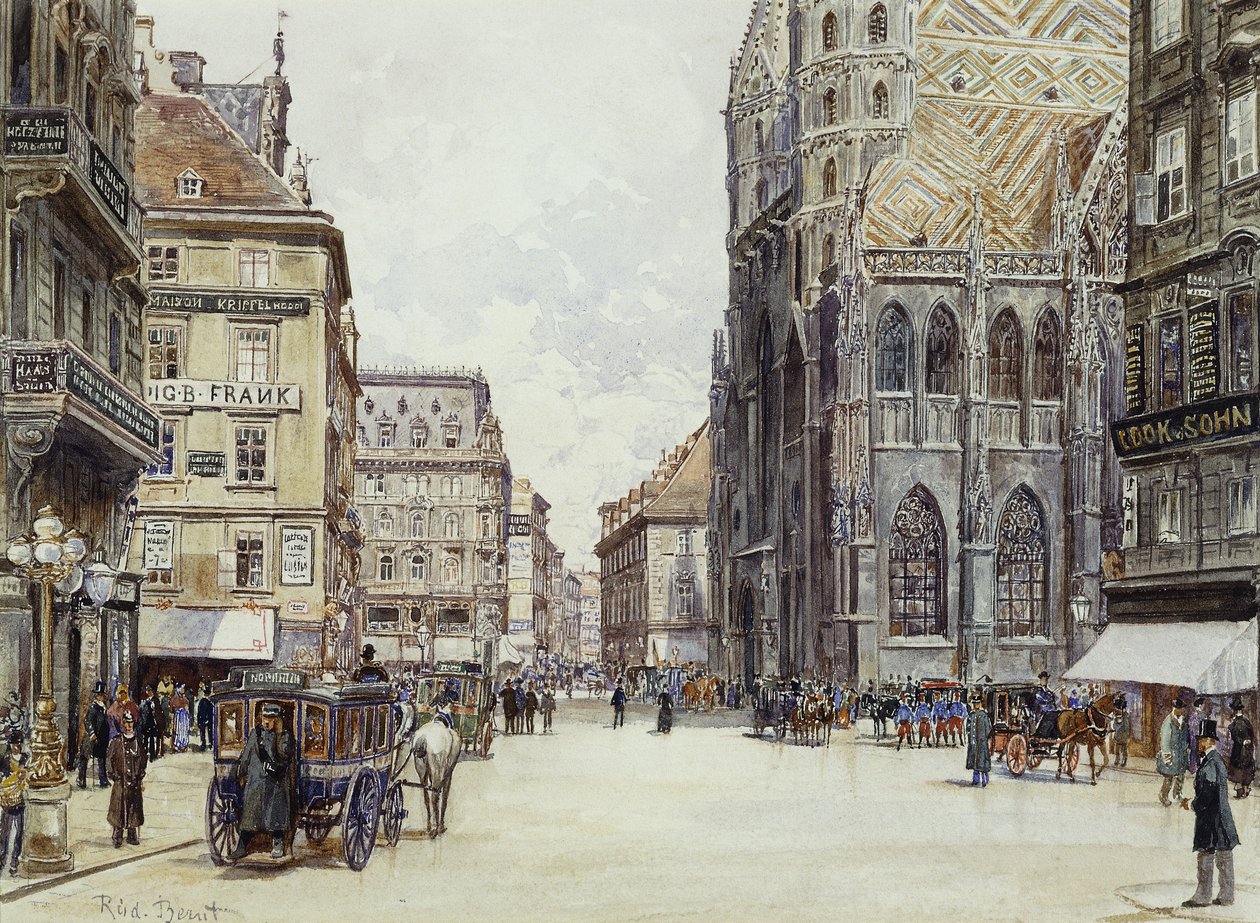 Stefanplatz, Vienne - Rudolf Bernt
