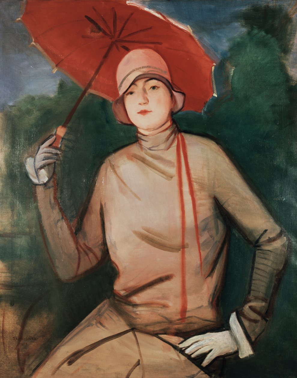 Portrait de la femme de l