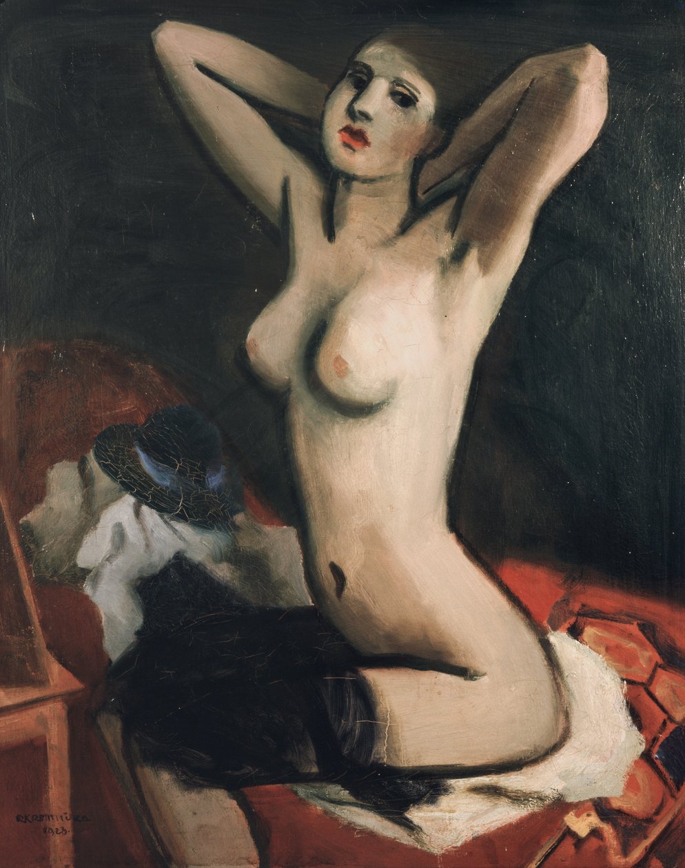 Femme à sa toilette - Rudolf Kremlicka