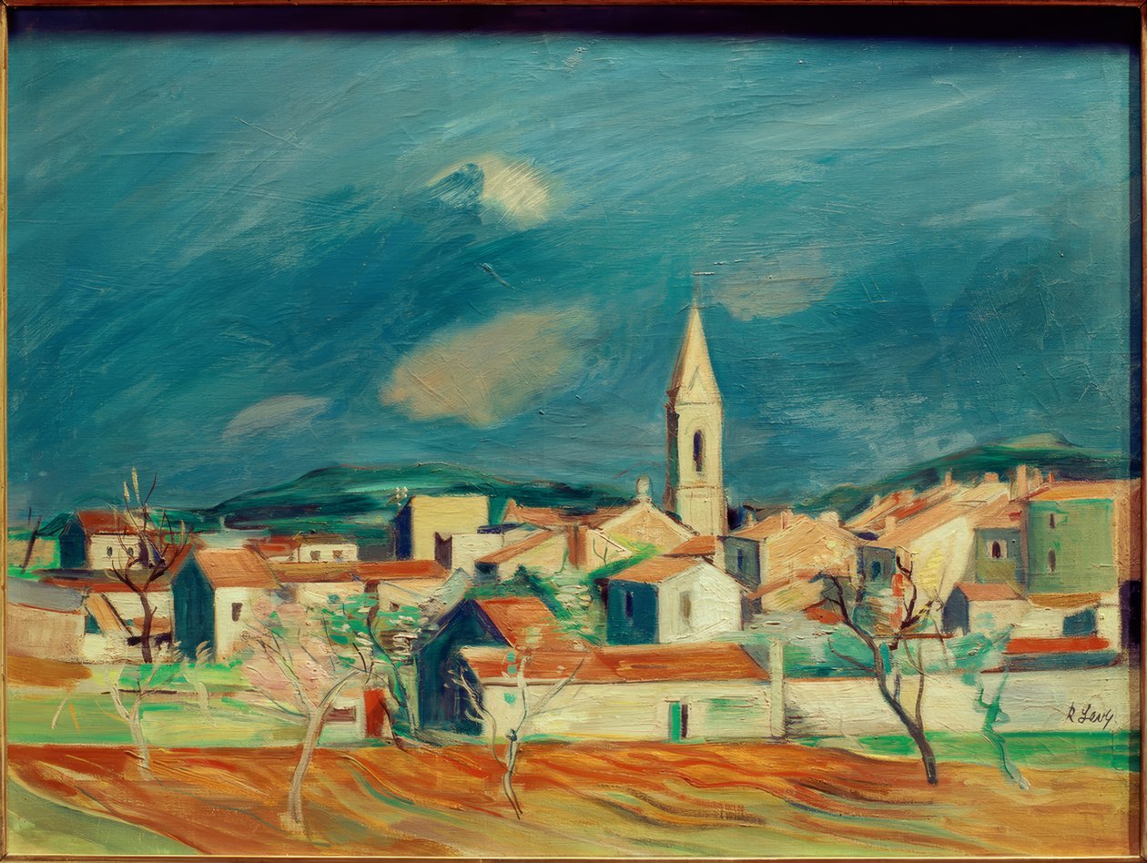 Paysage près de Sanary - Rudolf Levy