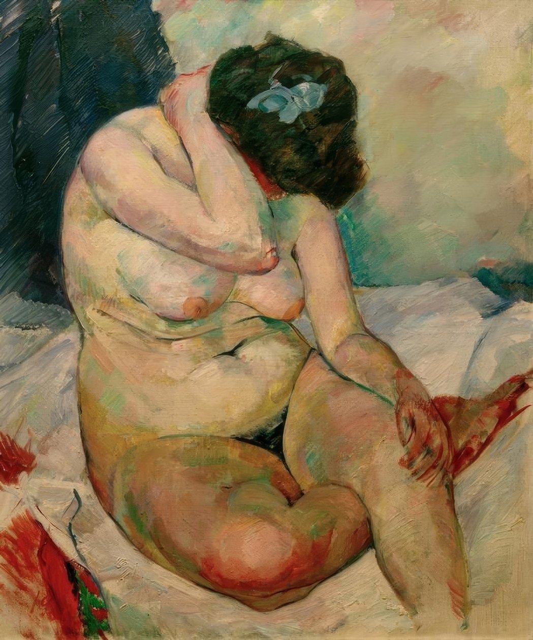 Femme nue assise, Paris - Rudolf Levy