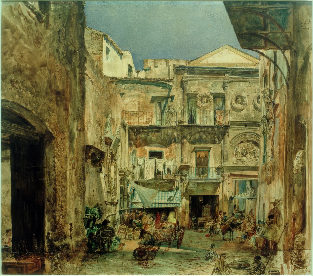 Palerme - Rudolf von Alt