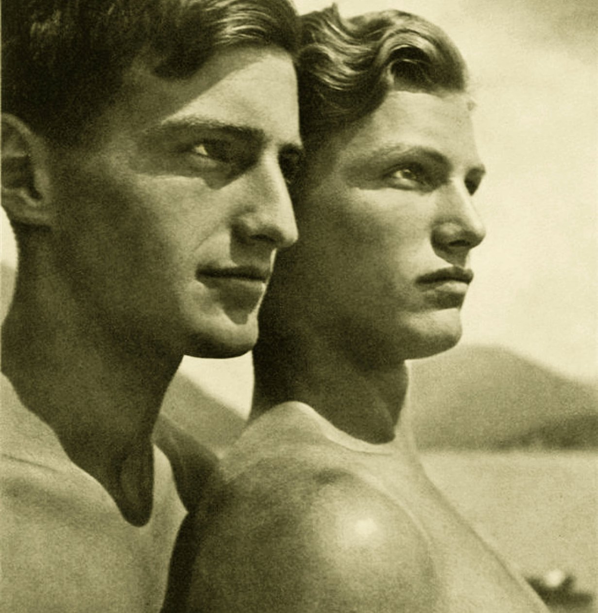 Les frères, 1928 - Rudolph Koppitz