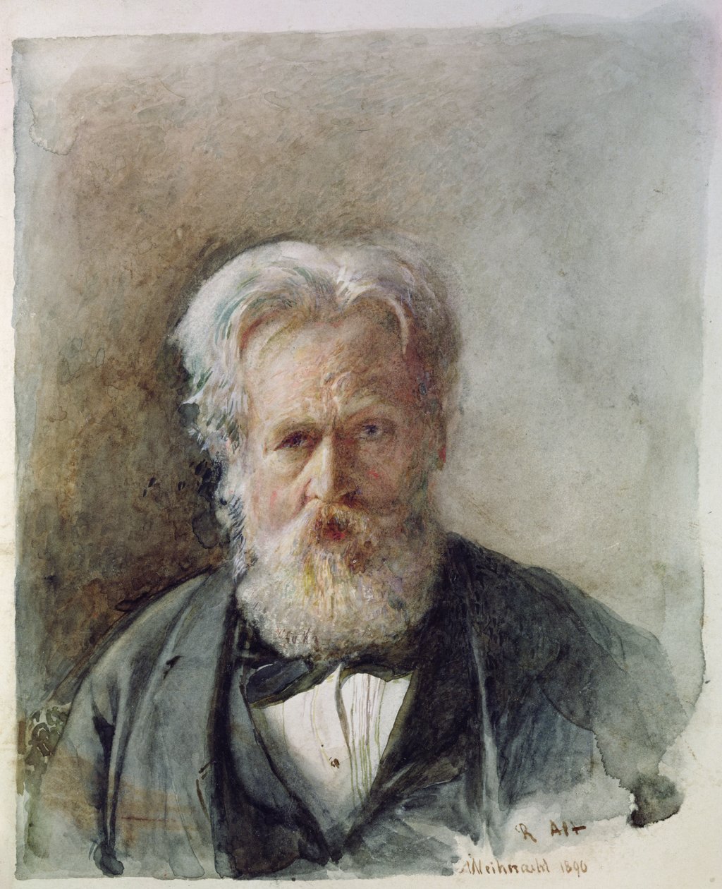 Autoportrait, 1890 - Rudolf von Alt