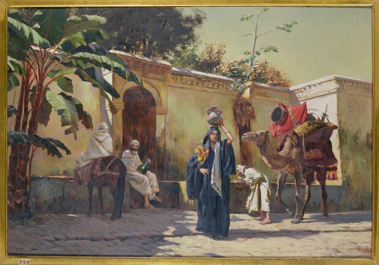 Scène marocaine - Rudolphe Ernst