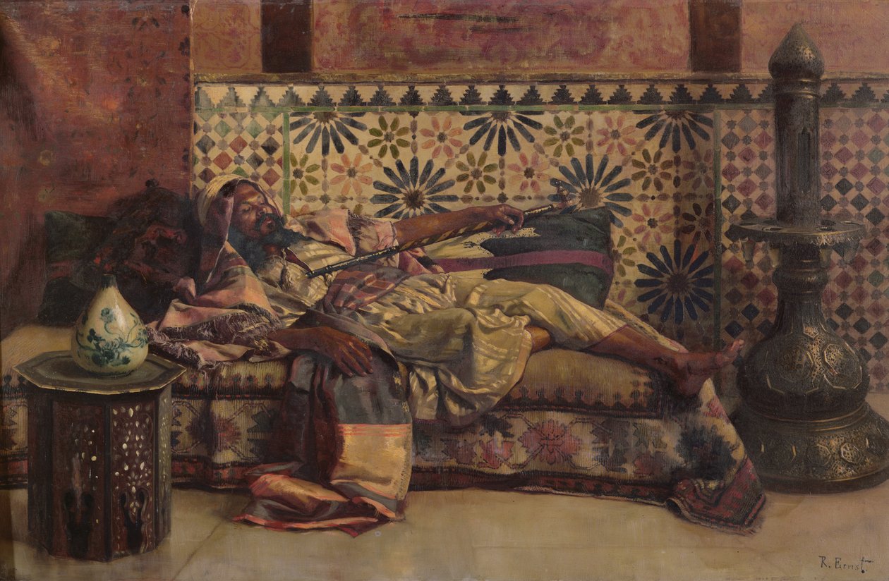 Le Narghilé - Rudolphe Ernst