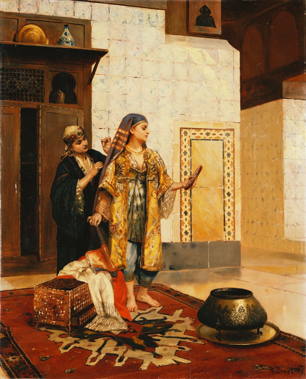 Après le bain - Rudolphe Ernst