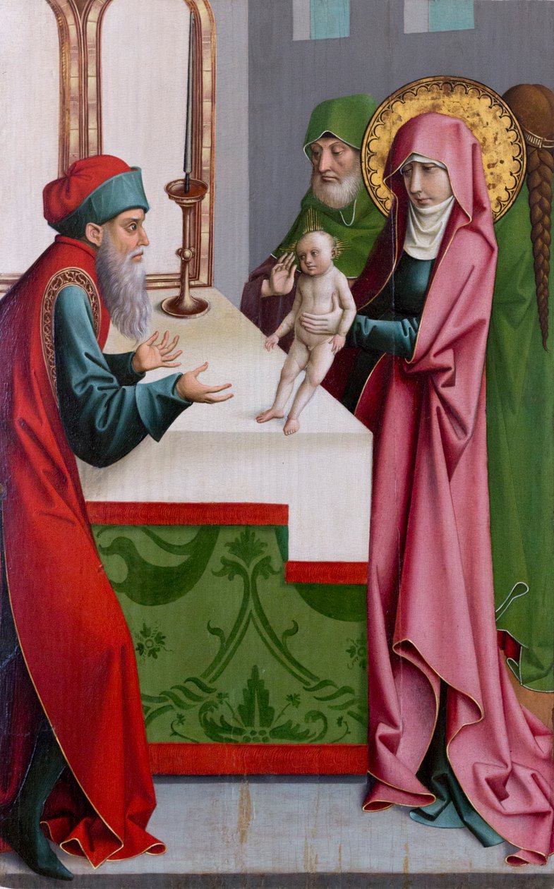 La présentation de Jésus au temple - Rueland Frueauf the Elder
