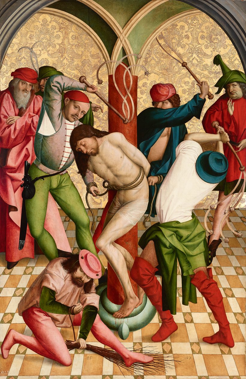 La flagellation du Christ - Rueland Frueauf d. Ä.
