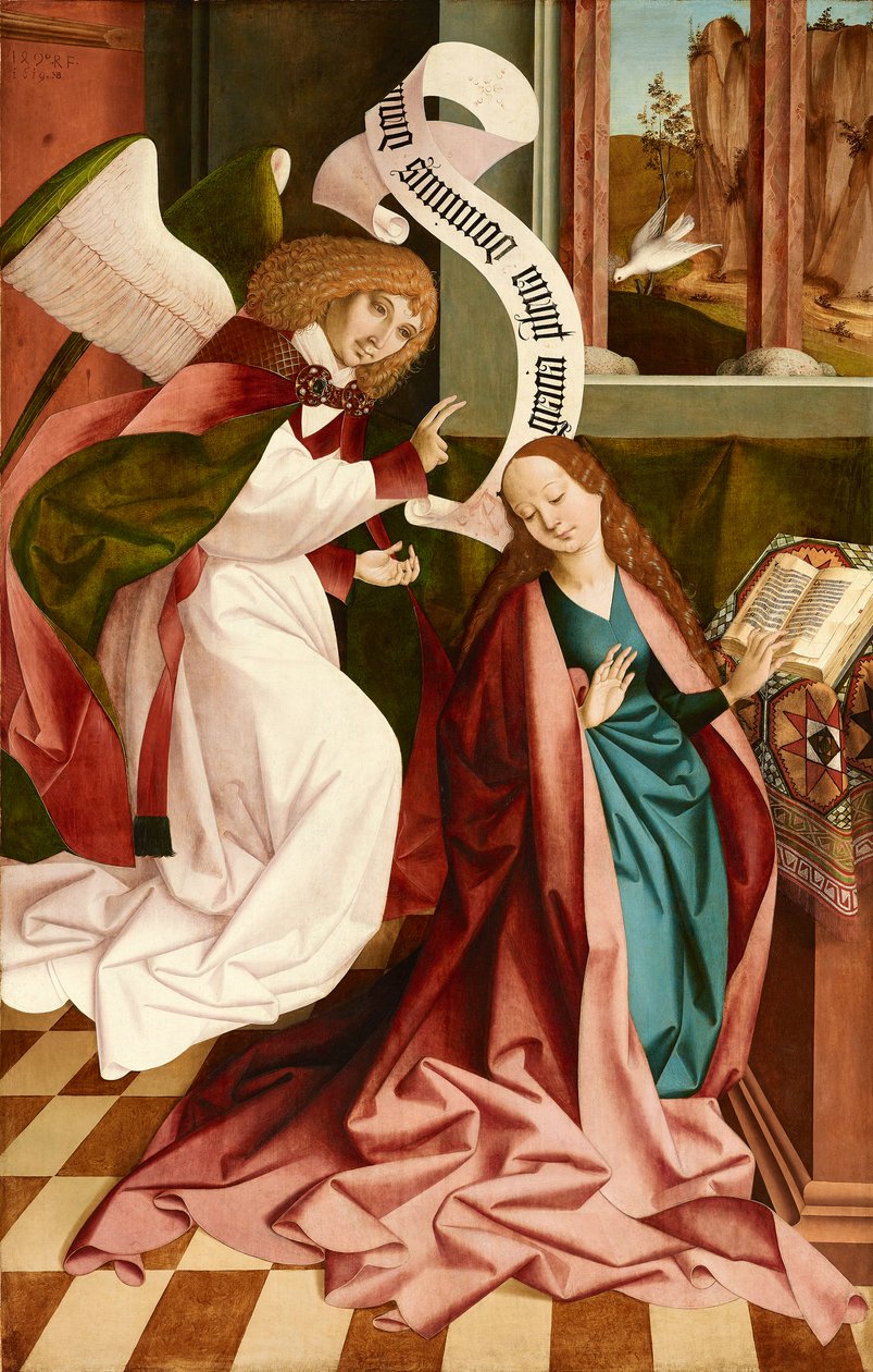 Annonciation à Marie - Rueland Frueauf d. Ä.
