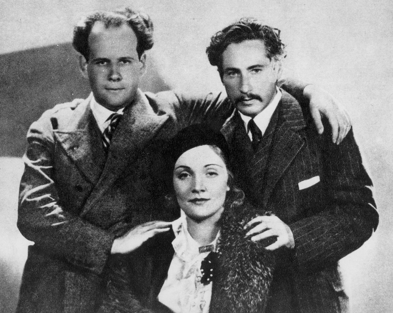 Sergei Eisenstein avec Marlene Dietrich et Joseph Sternberg en 1930, de Serge Eisenstein, Réflexions d
