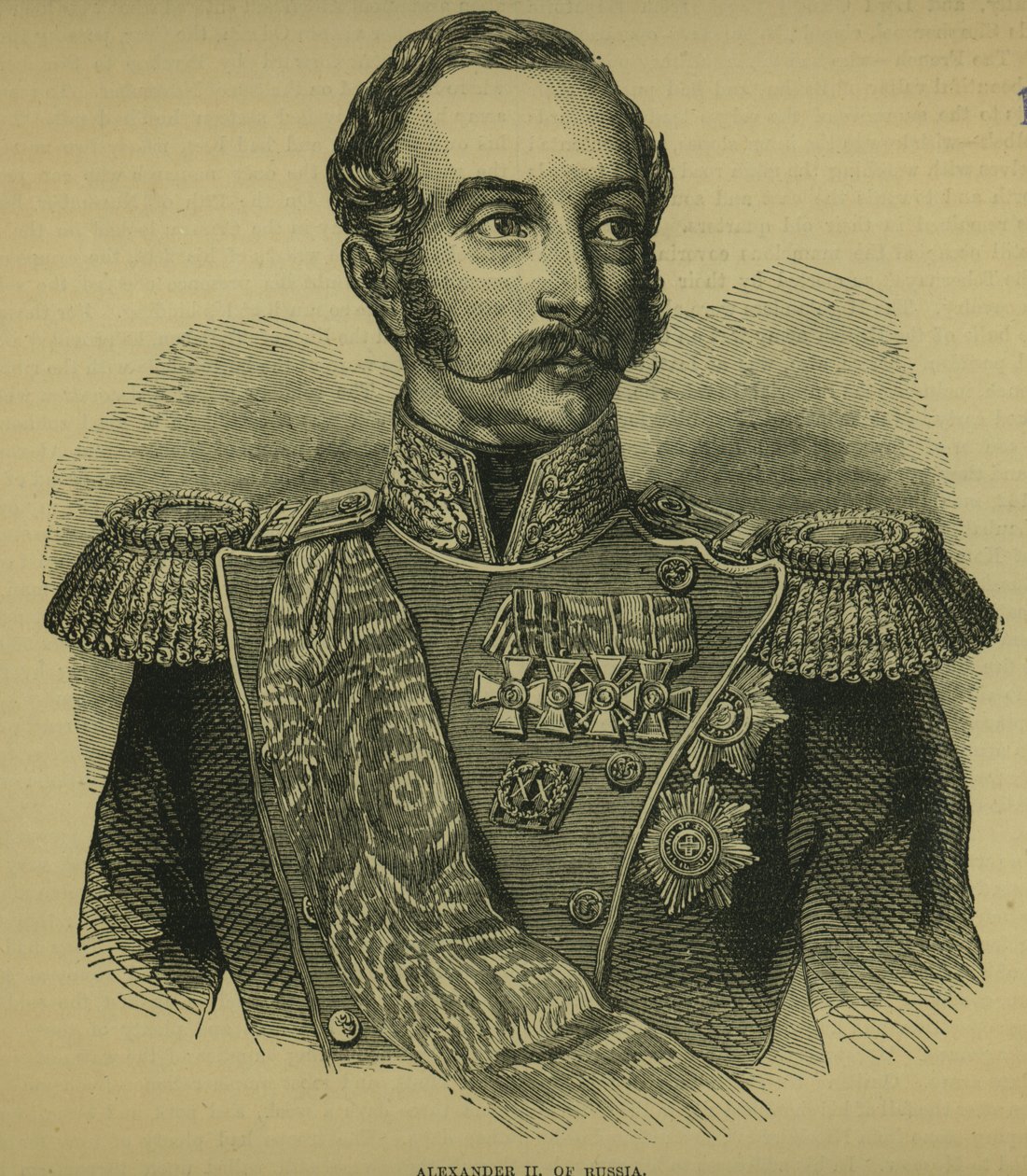 Alexandre II (1818-81) de Russie - Russian School