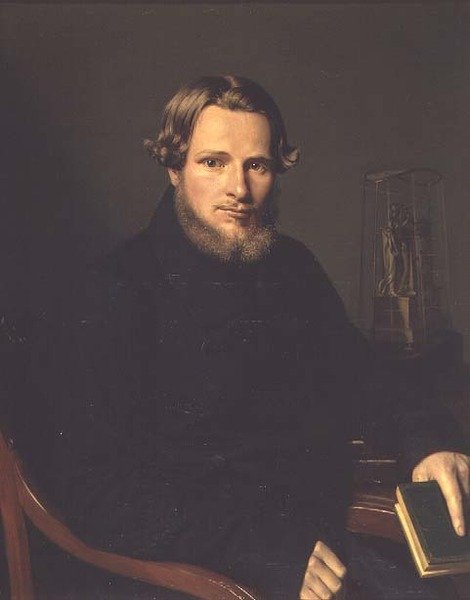 Portrait de Piotr Vassilievitch Filatov, vers 1840 - Russian School