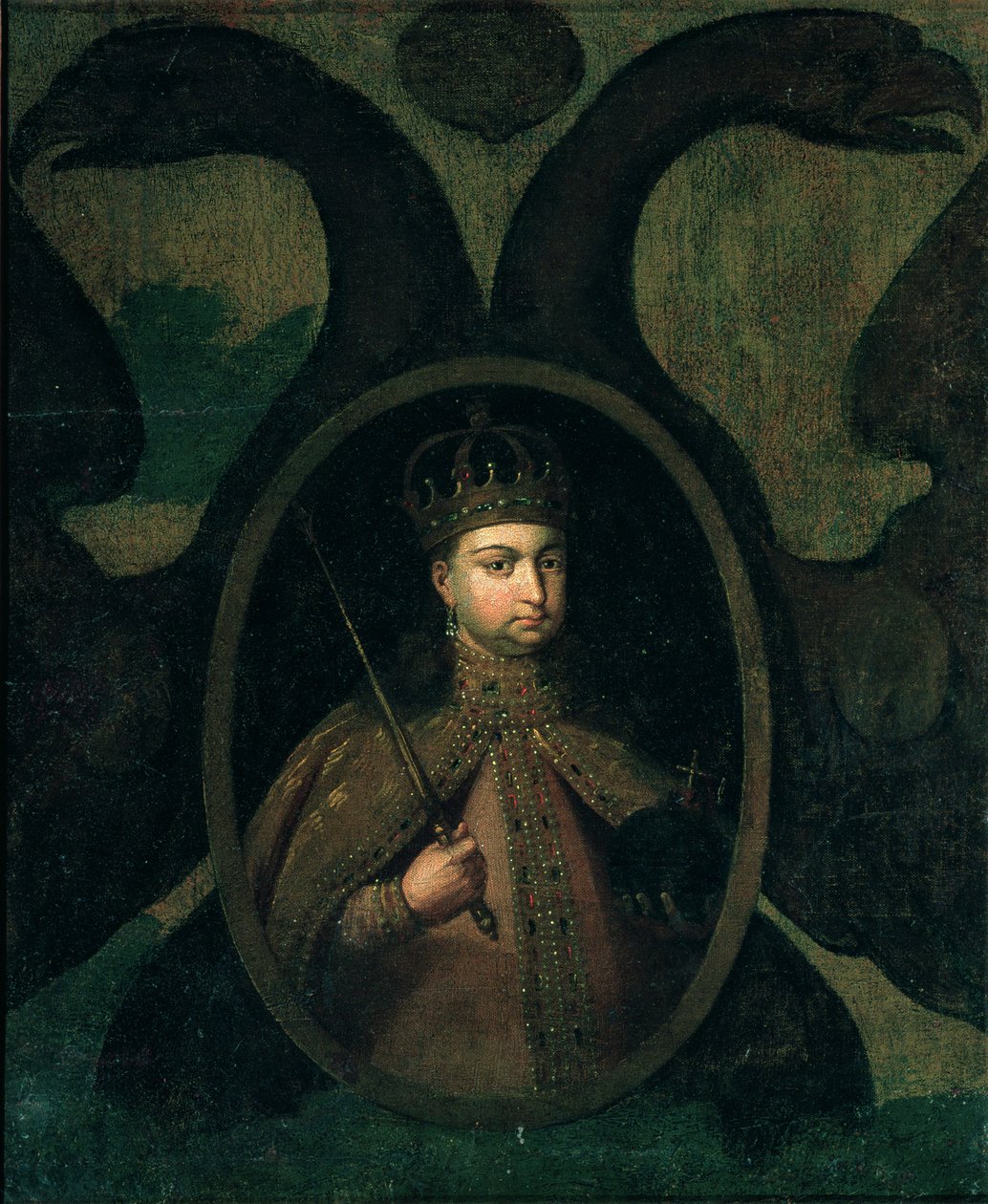Tsarevna Sophia Alexeevna, (1657-1704) années 1680 - Russian School