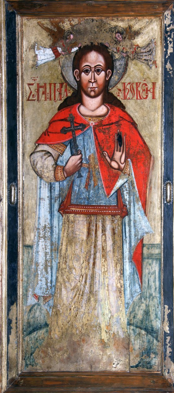 Sainte Paraskeva Pyatnitsa, début du 17e siècle - Russian icon.