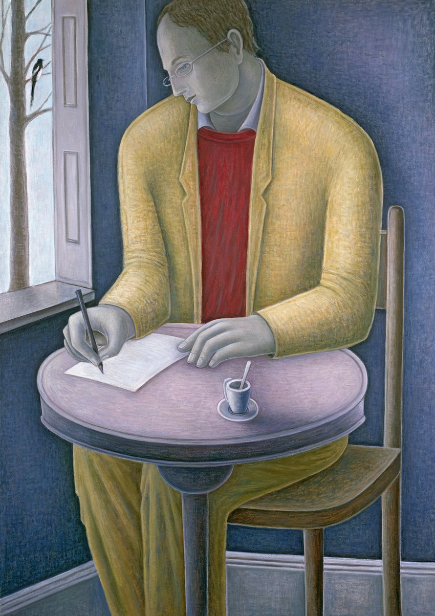 Homme écrivant, 2004 - Ruth Addinall