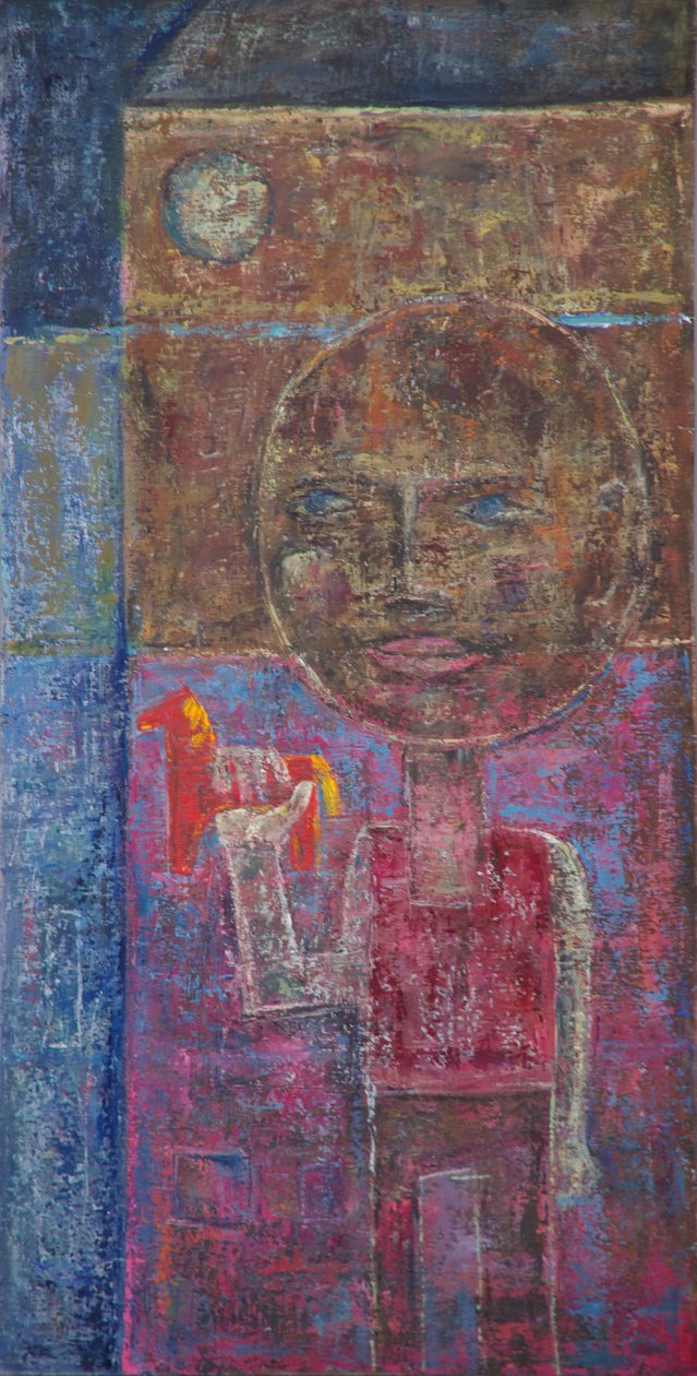 Enfant avec jouet - Ruth Addinall