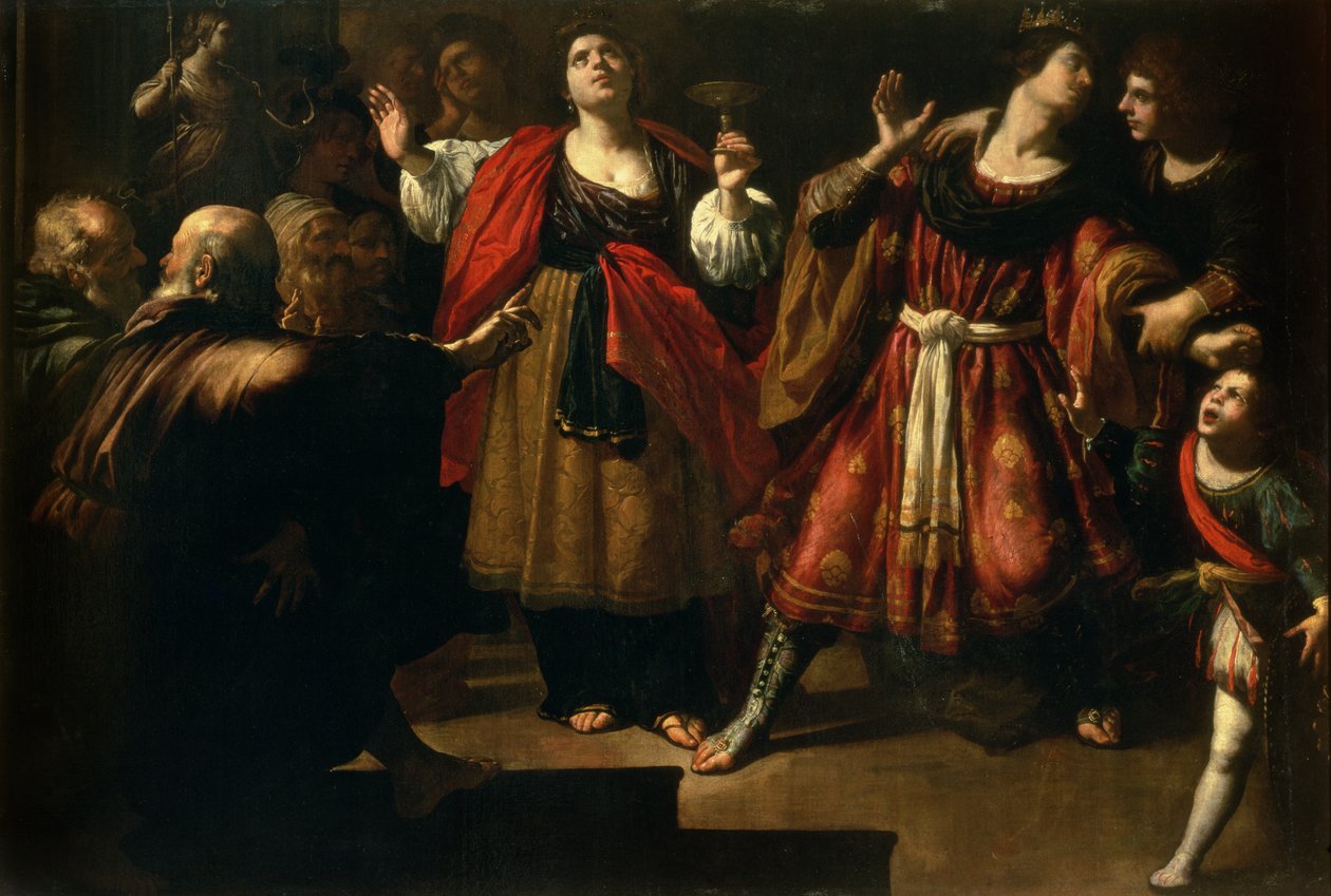 Massinissa (238-149 av. J.-C.) et Sophonisba (vers 204 av. J.-C.) 1624-25 - Rutilio Manetti