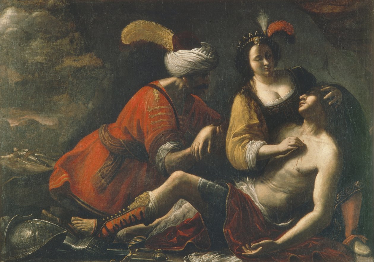 Tancrède et Erminie - Rutilio Manetti