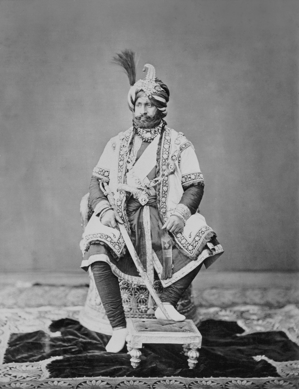 Maharaja de Jammu et Cachemire, 1877 - S. and Shepherd, C. Bourne
