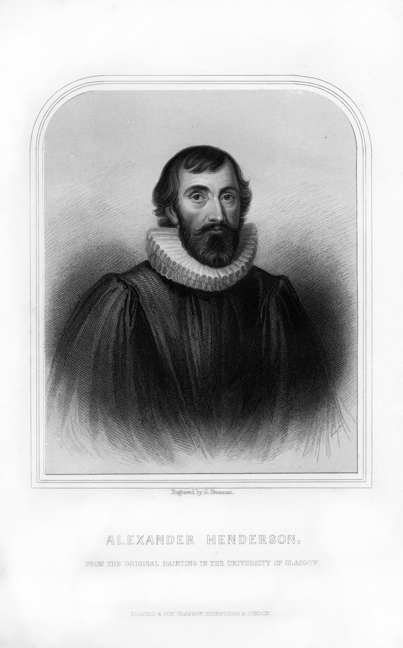 Alexander Henderson, théologien écossais, 1870 - S. Freeman
