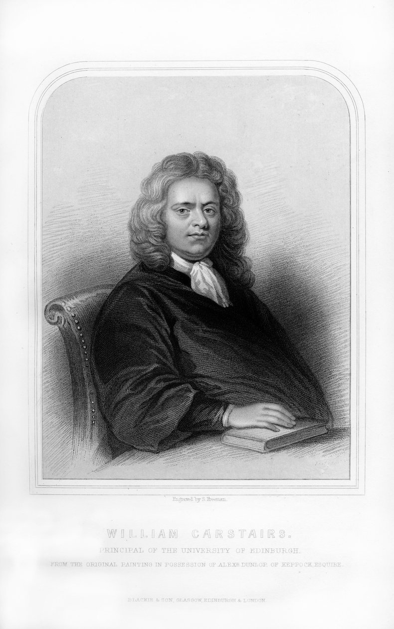 William Carstares, pasteur écossais, 1870 - S. Freeman