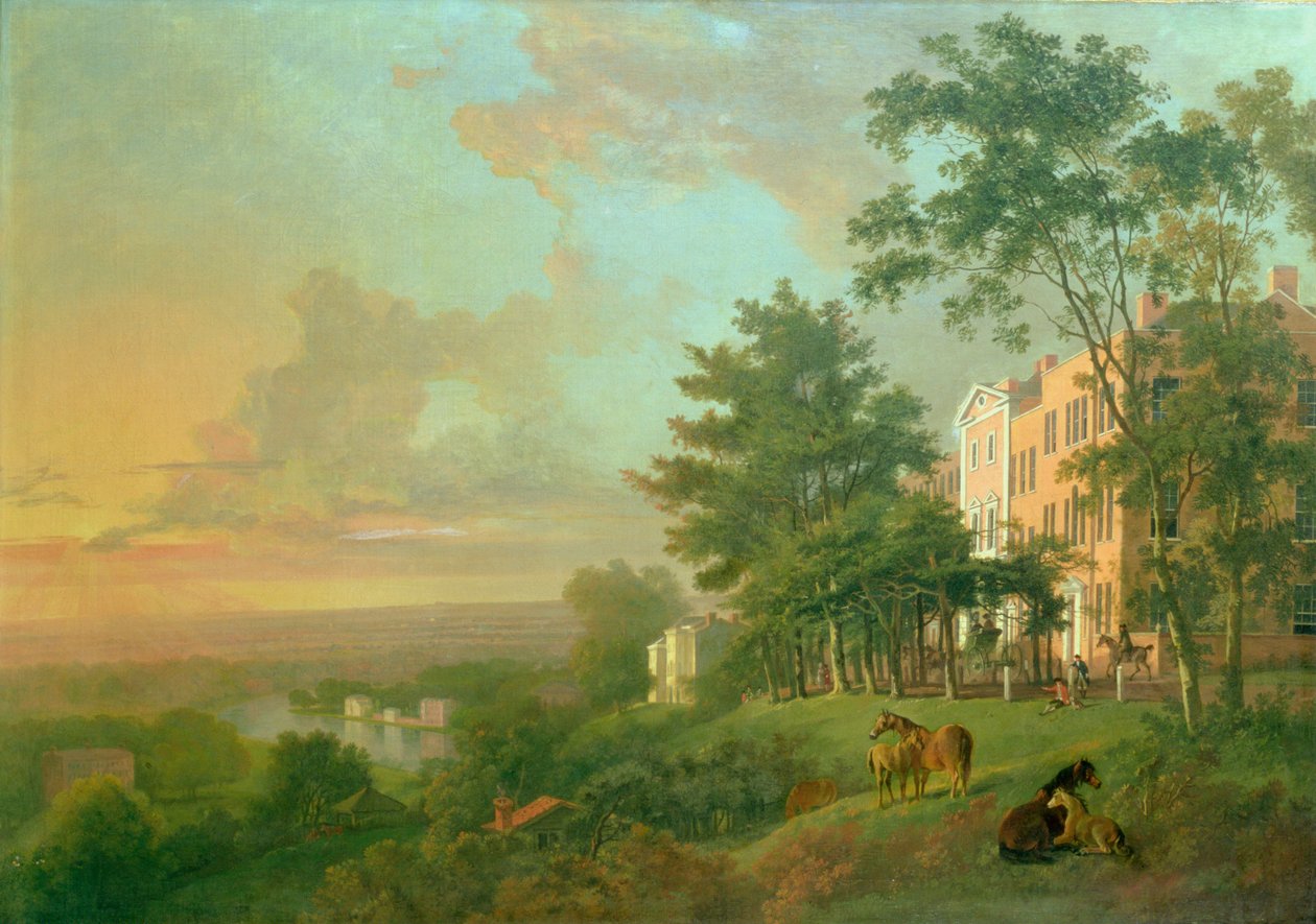 Vue depuis la terrasse, Richmond Hill - S. Gilpin