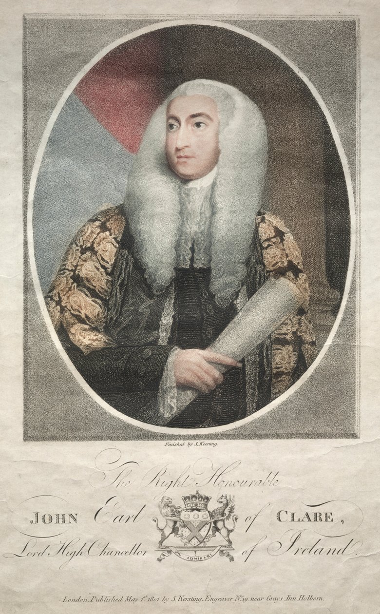 John Fitzgibbon, Comte de Clare - S. Kersting